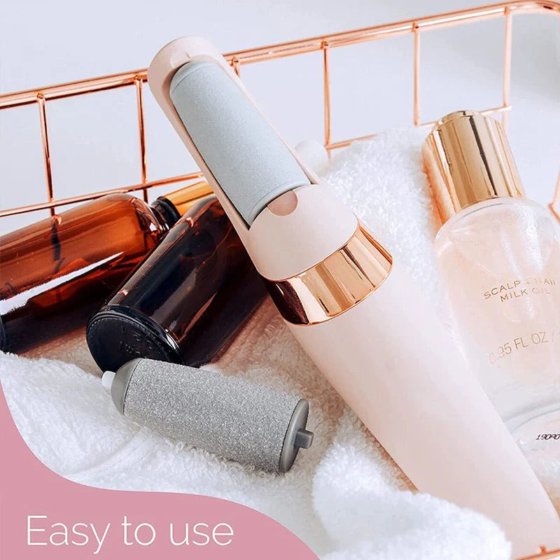 Electric Pedicure Foot File Callus Remover  جهاز إزالة الجلد الميت والعناية بالقدمين الكهربائي
