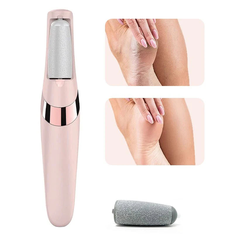 Electric Pedicure Foot File Callus Remover  جهاز إزالة الجلد الميت والعناية بالقدمين الكهربائي