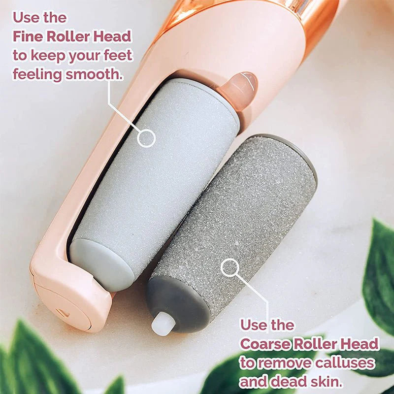 Electric Pedicure Foot File Callus Remover  جهاز إزالة الجلد الميت والعناية بالقدمين الكهربائي