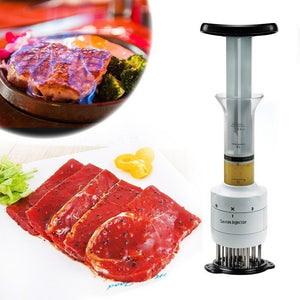 FlavorPress Sauce Injector & Tenderizer  أداة حقن وتطرية اللحوم